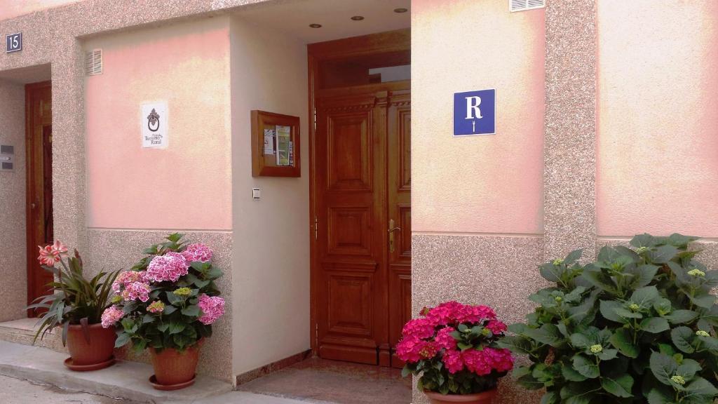 Hostal Rural Casa Castro Alberuela de la Liena Dış mekan fotoğraf